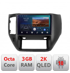 Navigatie dedicata Nissan Patrol  Android Ecran 2K QLED octa core 3+32 carplay android auto KIT-patrol+EDT-E309V3-2K
