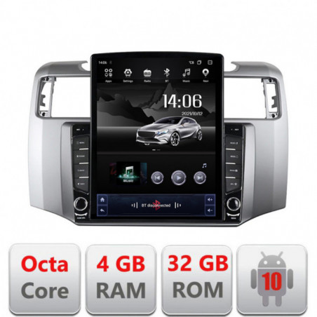 Navigatie dedicata Edonav Toyota 4runner 2009-2019  Android radio gps internet Octa Core 4+64 LTE KIT-4runner+EDT-E709