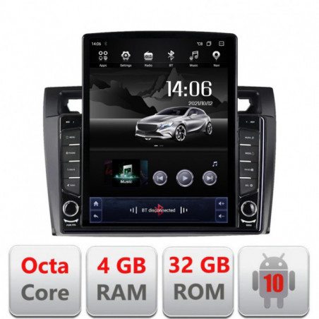 Navigatie dedicata Edonav Ford Fiesta MK5 2002-2008  Android radio gps internet Lenovo Octa Core 4+64 LTE KIT-fiesta-mk5+EDT-E709