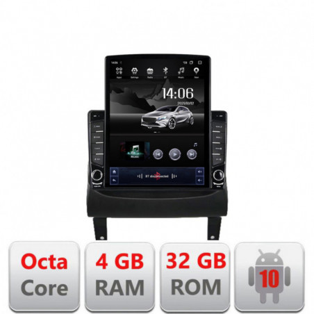 Navigatie dedicata Edonav Opel Meriva 2010-2017  Android radio gps internet Lenovo Octa Core 4+64 LTE KIT-meriva+EDT-E709