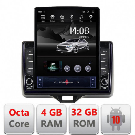 Navigatie dedicata Edonav Toyota Yaris 2020-  Android radio gps internet Octa Core 4+64 LTE kit-yaris2020+EDT-E710