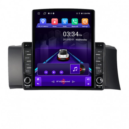 Navigatie dedicata Edonav Subaru BRZ 2012-2021 Toyota GT 86 2012-2021  Android radio gps internet quad core 2+32 ecran vertical 9.7" KIT-BRZ+EDT-E708