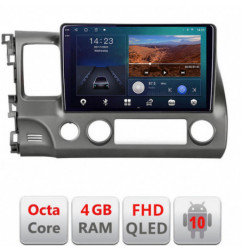 Navigatie dedicata Honda Civic Sedan B-044  Android Ecran QLED octa core 4+64 carplay android auto KIT-044+EDT-E310V3