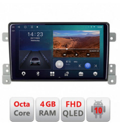 Navigatie dedicata Suzuki Grand Vitara Old Quad Core B-053  Android Ecran QLED octa core 4+64 carplay android auto KIT-053+EDT-E309V3