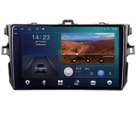 Navigatie dedicata Toyota Corolla B-063  Android Ecran QLED octa core 4+64 carplay android auto KIT-063+EDT-E309V3