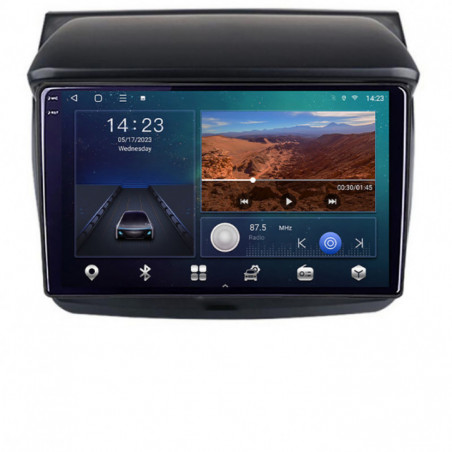 Navigatie dedicata Mitsubishi L200 2006-2014 B-094  Android Ecran QLED octa core 4+64 carplay android auto KIT-094+EDT-E309V3