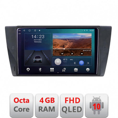 Navigatie dedicata BMW Seria 3 E90 B-095  Android Ecran QLED octa core 4+64 carplay android auto KIT-095+EDT-E309V3