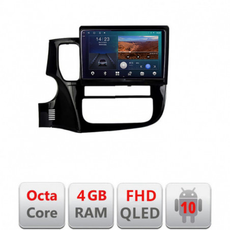 Navigatie dedicata Mitsubishi Outlander 2014- B-1230  Android Ecran QLED octa core 4+64 carplay android auto KIT-1230+EDT-E310V3