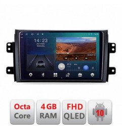 Navigatie dedicata Suzuki SX4 2006-2013 B-124  Android Ecran QLED octa core 4+64 carplay android auto KIT-124+EDT-E309V3