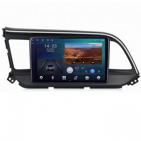 Navigatie dedicata Hyundai Elantra 2018- B-1581  Android Ecran QLED octa core 4+64 carplay android auto KIT-1581+EDT-E309V3