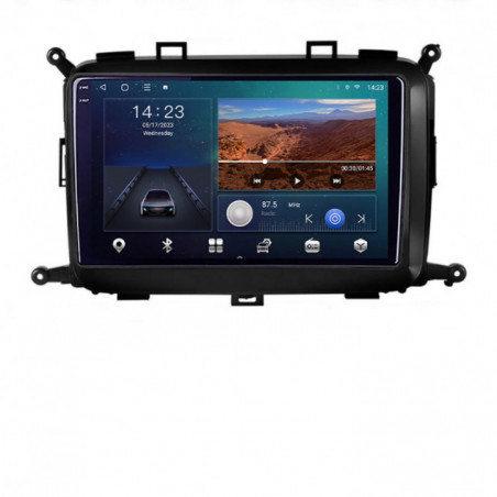 Navigatie dedicata Kia Carens 2013-2018 B-2023  Android Ecran QLED octa core 4+64 carplay android auto KIT-2023+EDT-E309V3