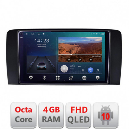 Navigatie dedicata Mercedes Clasa R B-215  Android Ecran QLED octa core 4+64 carplay android auto KIT-215+EDT-E309V3