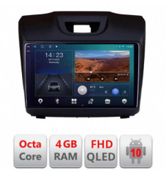 Navigatie dedicata Isuzu D-Max Quad Core B-2234  Android Ecran QLED octa core 4+64 carplay android auto KIT-2234+EDT-E309V3