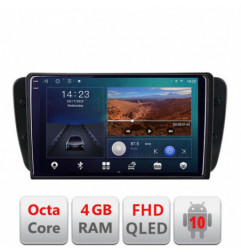 Navigatie dedicata Seat Ibiza 2008-2014 B-246  Android Ecran QLED octa core 4+64 carplay android auto KIT-246+EDT-E309V3