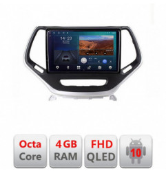 Navigatie dedicata  Jeep Cherokee 2014-2019 B-248  Android Ecran QLED octa core 4+64 carplay android auto KIT-248+EDT-E310V3