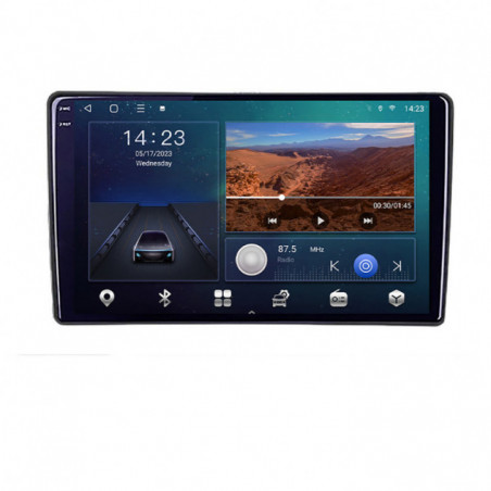 Navigatie dedicata Peugeot 307 B-307  Android Ecran QLED octa core 4+64 carplay android auto KIT-307+EDT-E309V3