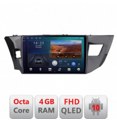Navigatie dedicata Toyota Corolla 2013-2017 B-470  Android Ecran QLED octa core 4+64 carplay android auto KIT-470+EDT-E310V3