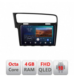 Navigatie dedicata VW Golf 7 B-491  Android Ecran QLED octa core 4+64 carplay android auto KIT-491+EDT-E310V3
