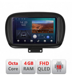 Navigatie dedicata Fiat 500 2014- B-539  Android Ecran QLED octa core 4+64 carplay android auto KIT-539+EDT-E309V3
