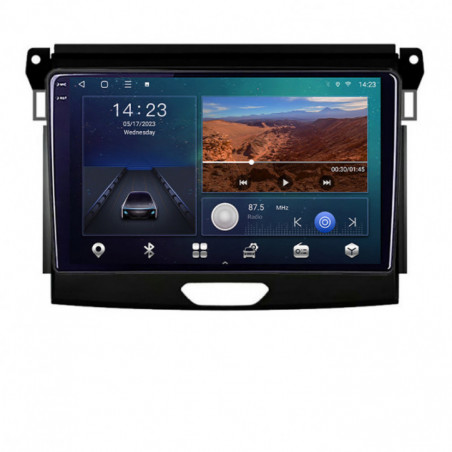 Navigatie dedicata Ford Ranger B-574  Android Ecran QLED octa core 4+64 carplay android auto KIT-574+EDT-E309V3