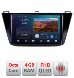 Navigatie dedicata VW Tiguan 2016- B-5883  Android Ecran QLED octa core 4+64 carplay android auto KIT-5883+EDT-E310V3