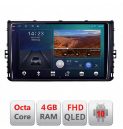 Navigatie dedicata grupul VW B-933  Android Ecran QLED octa core 4+64 carplay android auto KIT-933+EDT-E309V3