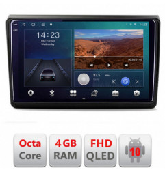 Navigatie dedicata Fiat BRAVO 2007-2014 B-BRAVO  Android Ecran QLED octa core 4+64 carplay android auto KIT-BRAVO+EDT-E309V3