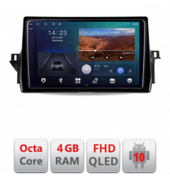 Navigatie dedicata Toyota Camry 2021- B-camry2021  Android Ecran QLED octa core 4+64 carplay android auto kit-camry2021+EDT-E310V3