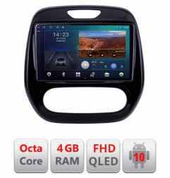 Navigatie dedicata Renault Captur B-CAPTUR  Android Ecran QLED octa core 4+64 carplay android auto KIT-CAPTUR+EDT-E309V3