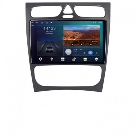 Navigatie dedicata Mercedes C W203 2000-2004 B-clk  Android Ecran QLED octa core 4+64 carplay android auto kit-clk+EDT-E309V3