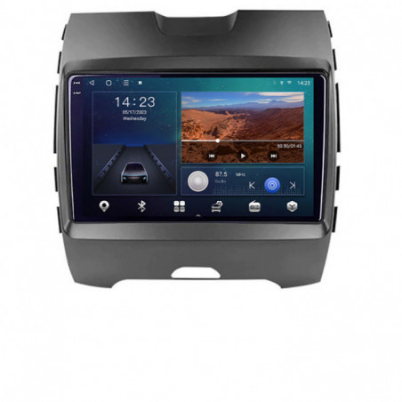 Navigatie dedicata Ford Edge 2015-2021 Highline B-edge-high  Android Ecran QLED octa core 4+64 carplay android auto kit-edge-high+EDT-E309V3