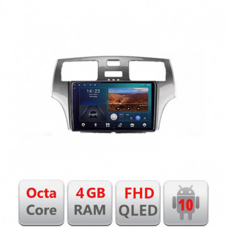 Navigatie dedicata Lexus ES intre anii 2001-2006  Android Ecran QLED octa core 4+64 carplay android auto KIT-ES-2001+EDT-E309V3