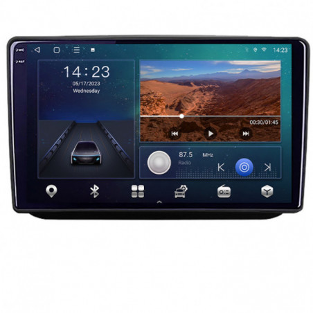Navigatie dedicata Skoda Fabia 2 2009-2014  Android Ecran QLED octa core 4+64 carplay android auto KIT-fabia2+EDT-E310V3