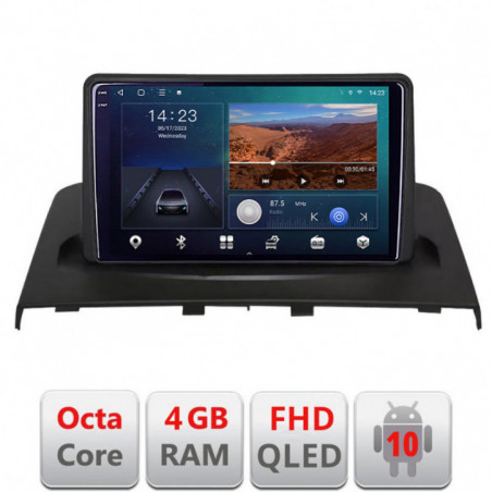 Navigatie dedicata Land Rover Freelander 2007-2015  Android Ecran QLED octa core 4+64 carplay android auto KIT-freelander-up+EDT-E309V3