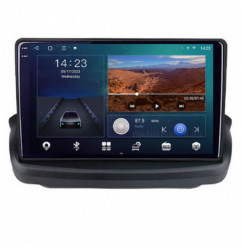 Navigatie dedicata Hyundai Genesis  Android Ecran QLED octa core 4+64 carplay android auto KIT-GENESYS+EDT-E309V3