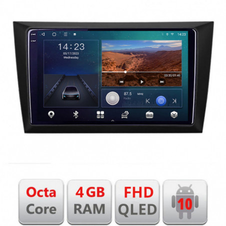 Navigatie dedicata VW Golf6 2009-2013 B-GOLF6  Android Ecran QLED octa core 4+64 carplay android auto KIT-golf6+EDT-E309V3
