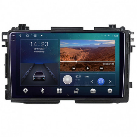 Navigatie dedicata Honda HR-V 2013-2018  Android Ecran QLED octa core 4+64 carplay android auto KIT-hr-v+EDT-E309V3