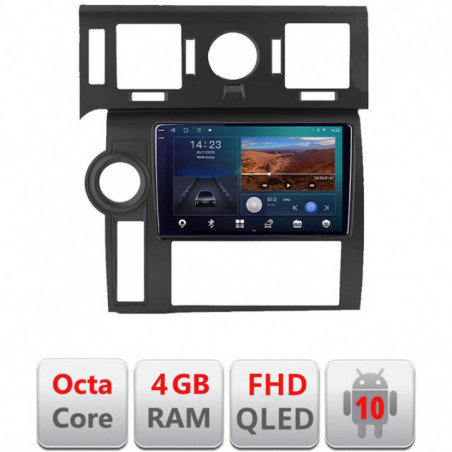Navigatie dedicata Hummer H2 2002-2008  Android Ecran QLED octa core 4+64 carplay android auto kit-hummer2+EDT-E309V3