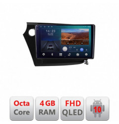 Navigatie dedicata Honda Insight 2009-2014 B-insight  Android Ecran QLED octa core 4+64 carplay android auto KIT-INSIGHT+EDT-E309V3