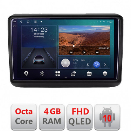 Navigatie dedicata Jeep Grand Cherokee 2014-2019 B-JGG  Android Ecran QLED octa core 4+64 carplay android auto KIT-JGG+EDT-E309V3