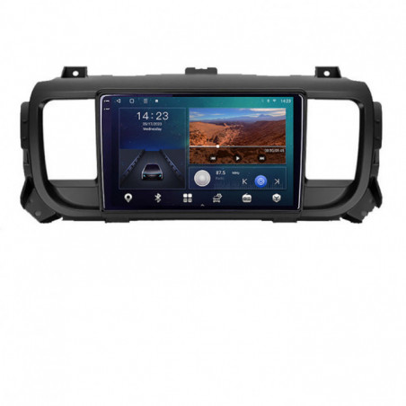 Navigatie dedicata Citroen Jumpy Toyota Proace Peugeot Traveller B-jumpy16  Android Ecran QLED octa core 4+64 carplay android auto kit-jumpy16+EDT-E309V3