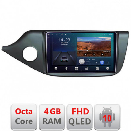 Navigatie dedicata Kia Ceed 2012-2018 B-KI39  Android Ecran QLED octa core 4+64 carplay android auto KIT-KI39+EDT-E309V3