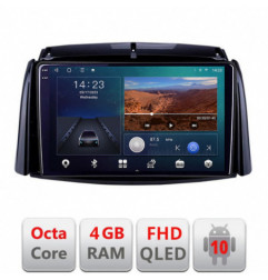 Navigatie dedicata Renault Koleos 2009-2016 B-KOLEOS  Android Ecran QLED octa core 4+64 carplay android auto KIT-KOLEOS+EDT-E309V3