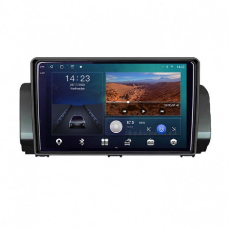 Navigatie dedicata Dacia Logan Sandero Jogger LOGAN-2022 fara ecran de fabrica  Android Ecran QLED octa core 4+64 carplay android auto KIT-LOGAN-2022+EDT-E309V3
