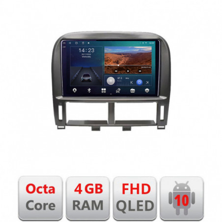 Navigatie dedicata  Lexus LS 1999-2006 B- LS-99  Android Ecran QLED octa core 4+64 carplay android auto kit-ls-99+EDT-E309V3