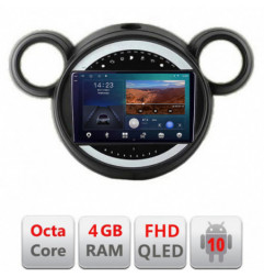 Navigatie dedicata Mini 2011-2015 sistem CIC  Android Ecran QLED octa core 4+64 carplay android auto KIT-mini-02+EDT-E309V3