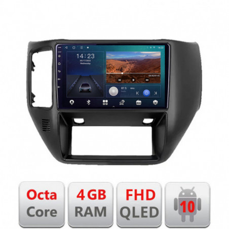 Navigatie dedicata Nissan Patrol  Android Ecran QLED octa core 4+64 carplay android auto KIT-patrol+EDT-E309V3
