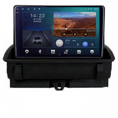 Navigatie dedicata Audi Q3 2011-2018  Android Ecran QLED octa core 4+64 carplay android auto KIT-q3+EDT-E309V3