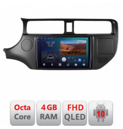 Navigatie dedicata Kia Rio 2011-2014 B-rio-11  Android Ecran QLED octa core 4+64 carplay android auto kit-rio-11+EDT-E309V3