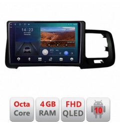 Navigatie dedicata Volvo S60 2008-2014 B-s60-08  Android Ecran QLED octa core 4+64 carplay android auto kit-s60-08+EDT-E309V3